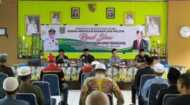 Road Show Penguatan Forum Kerukunan Umat Beragama (FKUB) 2024 Kabupaten Tanah Bumbu resmi digelar di Aula Kecamatan Simpang Empat, pada Kamis (05/09/2024). (foto: MC Tanbu)