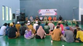 Badan Penanggulangan Bencana Daerah (BPBD) Kabupaten Tanah Bumbu (Tanbu) dan PT Arutmin Site Batulicin Jalin Kemitraan Membentuk Desa Tangguh Bencana (Destana). (foto: MC Tanbu)