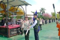 Badan Penanggulangan Bencana Daerah (BPBD) Kabupaten Tanah Bumbu melaksanakan Apel Siaga Bencana dan Gelar Peralatan, Jumat (13/09/2024) di Halaman Kantor Bupati Tanah Bumbu. (foto: MC Tanbu)